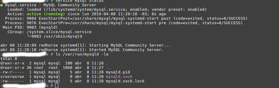 MySQL service